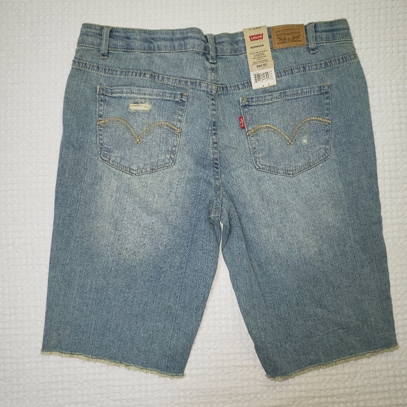 Levis Girls sequins bermuda shorts - Picture 2 of 7